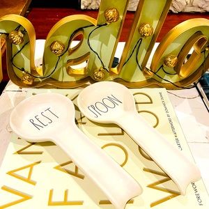 Rae Dunn set of 2 spoons kitchen